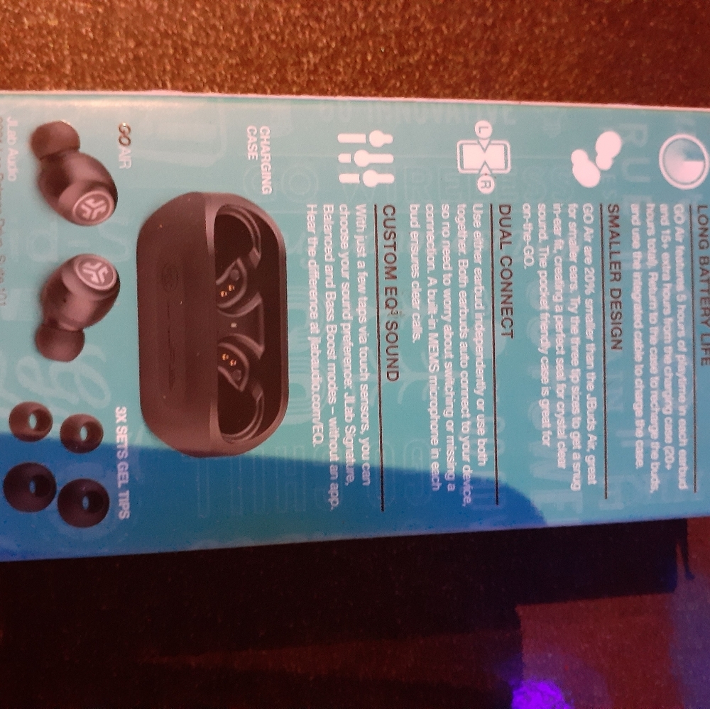 Go air true wireless earbuds